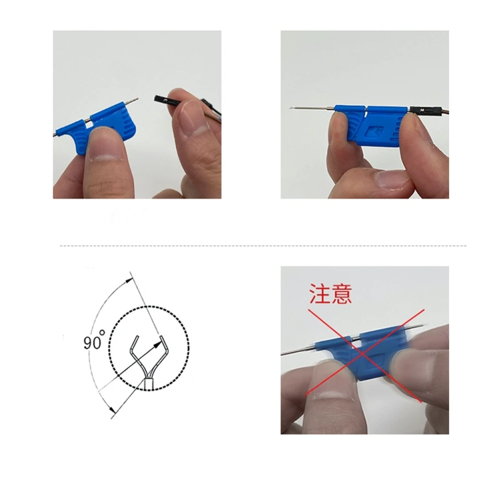 SDK08 mikrochip tesztcsipesz - 10 db-os csomag