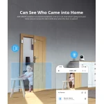 SONOFF DW2 RF vezeték nélküli ajtó-ablak érzékelő otthoni riasztáshoz