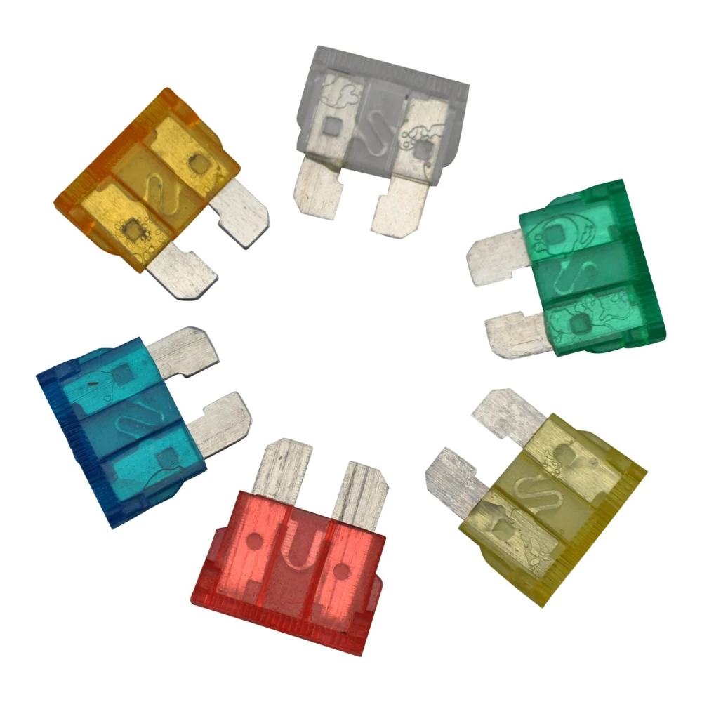 Autó és motor biztosíték készlet 120 db 5A 10A 15A 20A 25A 30A TSX TOOL