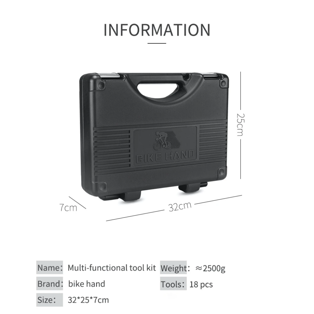 Bikehand 18 az 1-ben biciklis szerszámkészlet