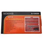 1/4 hatszög dugókulcs készlet 46 db TSX TOOL autóhoz és barkácshoz