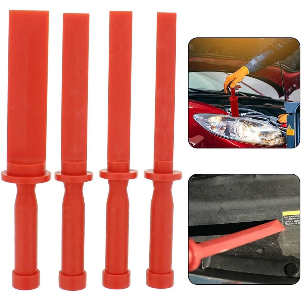 Set de raspadores plásticos para mantenimiento y limpieza de vehículos