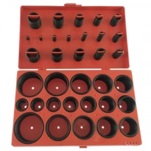 NBR O-gyűrű készlet 419 db, 32 méretben - Ellenálló és tartós