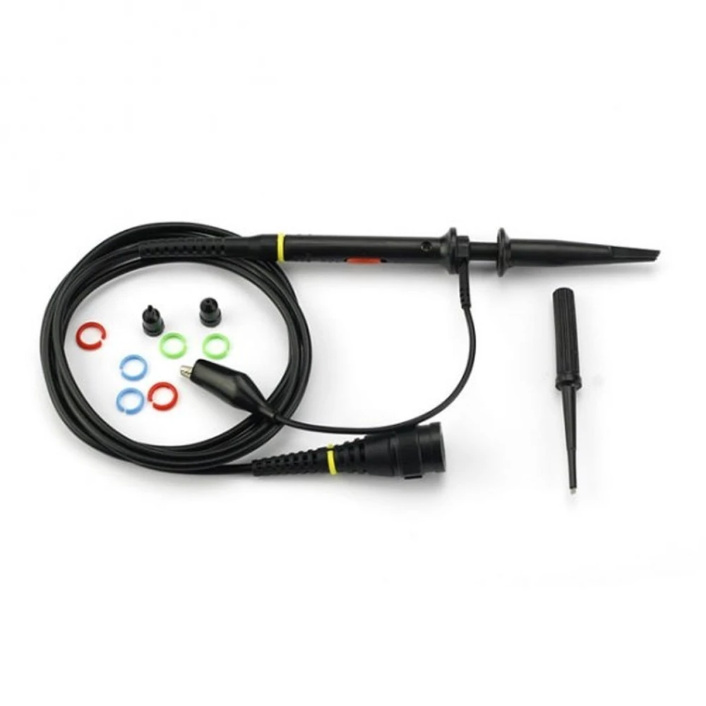 100 MHz oszcilloszkóp szonda 1x & 10x pontos mérésekhez