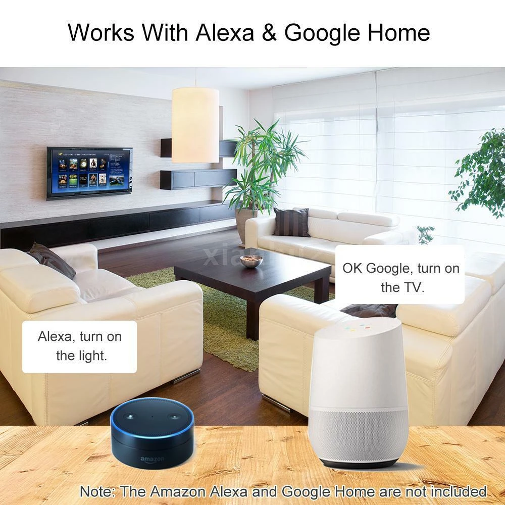 Sonoff 4CH Pro R3 4 csatornás WiFi kapcsoló okosotthonhoz, Alexa és Google Home kompatibilis