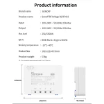 SONOFF Pow R3 - nagy teljesítményű WiFi okos kapcsoló energiafigyeléssel