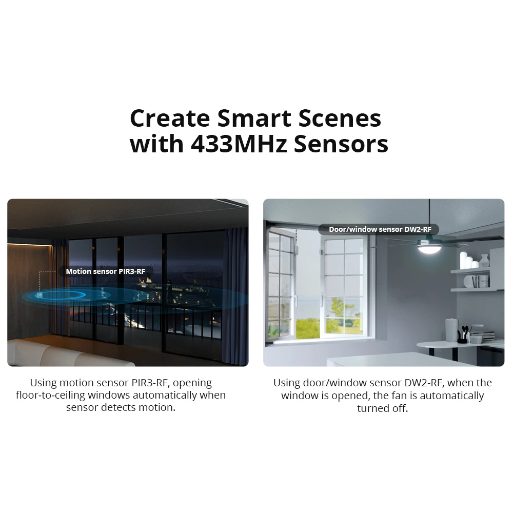 Sonoff RF Bridge R2 433MHz WiFi - RF-WiFi híd