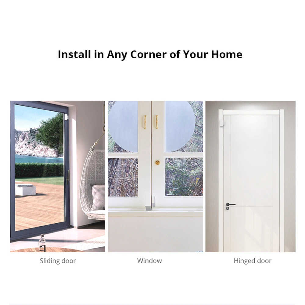 SONOFF SDW2 WiFi vezeték nélküli ajtó- és ablaknyitás érzékelő