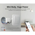 SONOFF ZBMINI ZigBee mini okoskapcsoló lámpavezérléshez, 2 utas