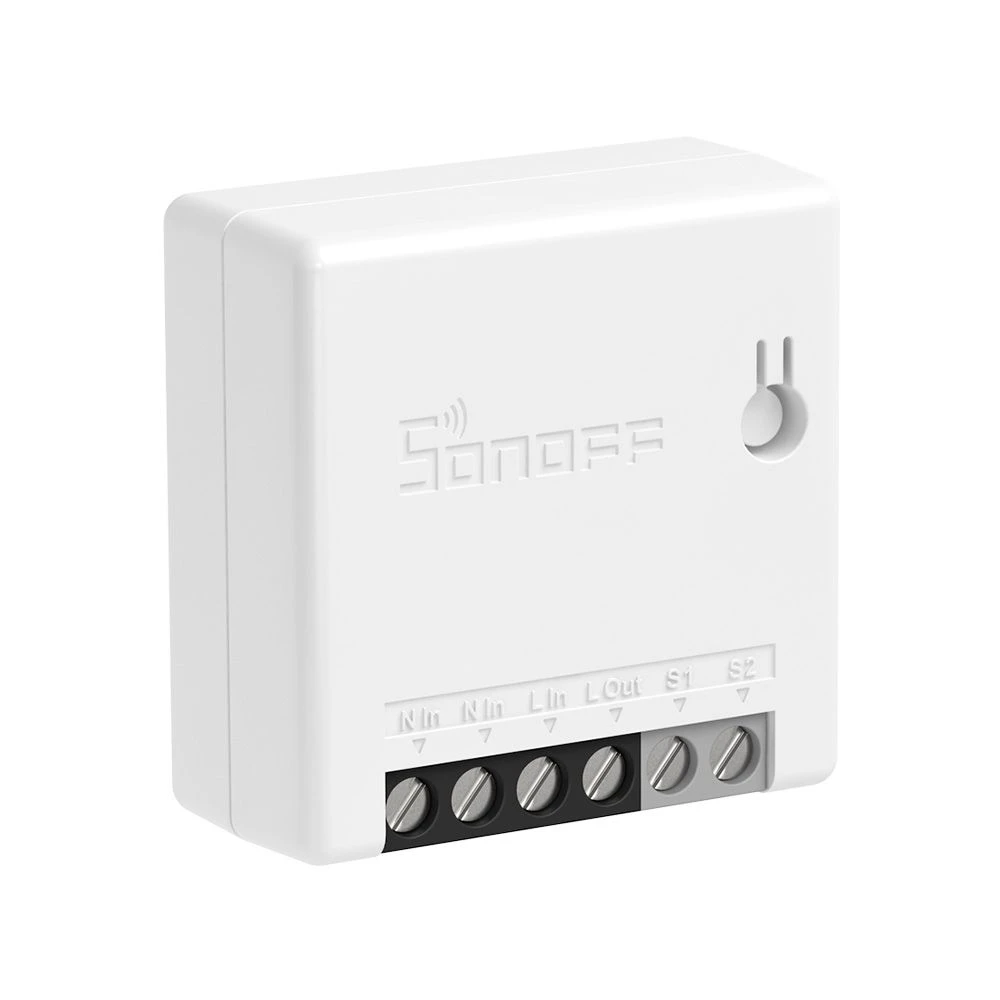 SONOFF ZBMINI ZigBee mini okoskapcsoló lámpavezérléshez, 2 utas