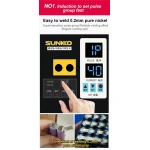 SUNKKO 738AL: Ponthegesztő gép 18650 lítium akkukhoz