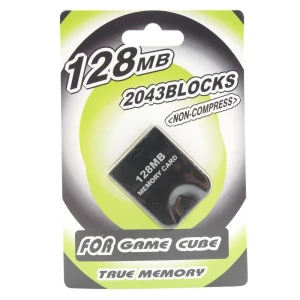 128 MB-os memóriakártya Nintendo GameCube-hoz - Játékmentés