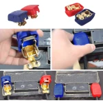 12V gyorscsatlakozós akkumulátorsaru járműhöz, teherautóhoz és hajóhoz