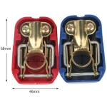 12V gyorscsatlakozós akkumulátorsaru járműhöz, teherautóhoz és hajóhoz