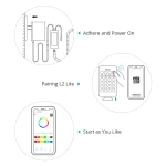 SONOFF L2 Lite 5 méteres okos WiFi LED szalag távirányítóval és appal