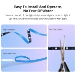 SONOFF L2 Lite 5 méteres okos WiFi LED szalag távirányítóval és appal