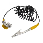 Földelő csatlakozó antisztatikus szőnyeghez védő bevonattal