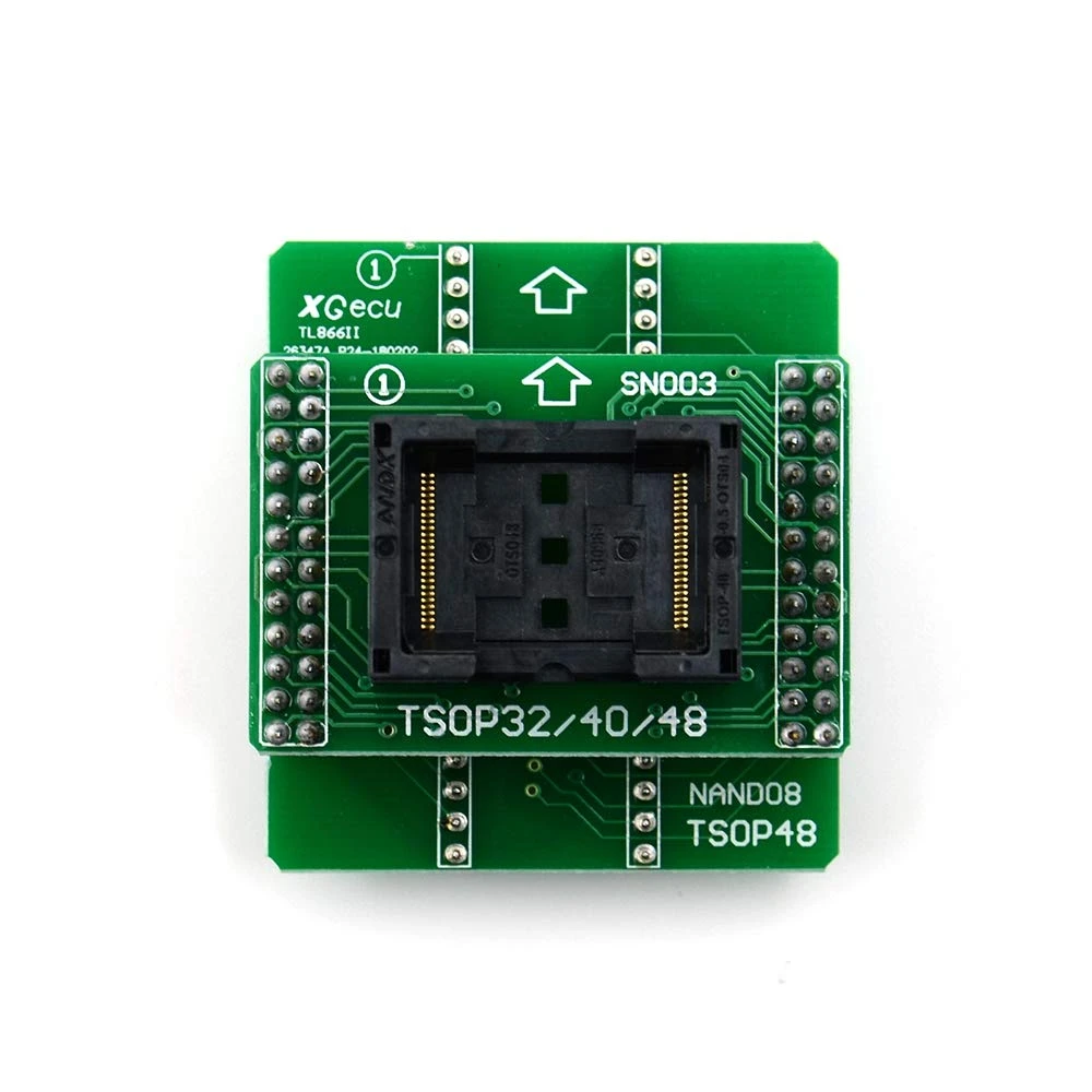 Kiváló minőségű Tsop48 Nand08 adapter Xgecu Minipro TL866II programozóhoz