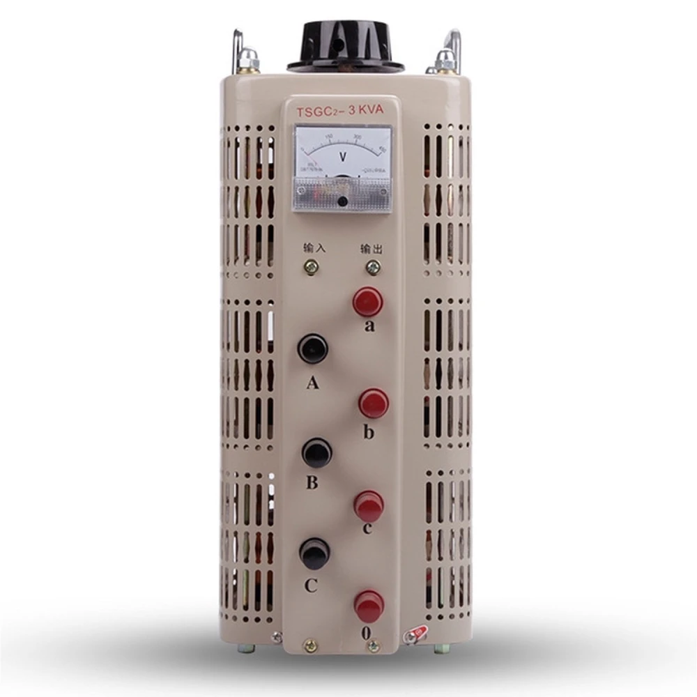 Háromfázisú variac 3KVA 12A 0-430V - változtatható AC kimenetű transzformátor