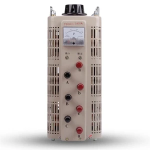 Háromfázisú variac 3KVA 12A 0-430V - változtatható AC kimenetű transzformátor