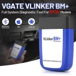 Vgate vLinker BM+ OBD2 Bluetooth szkenner BMW és MINI autókhoz