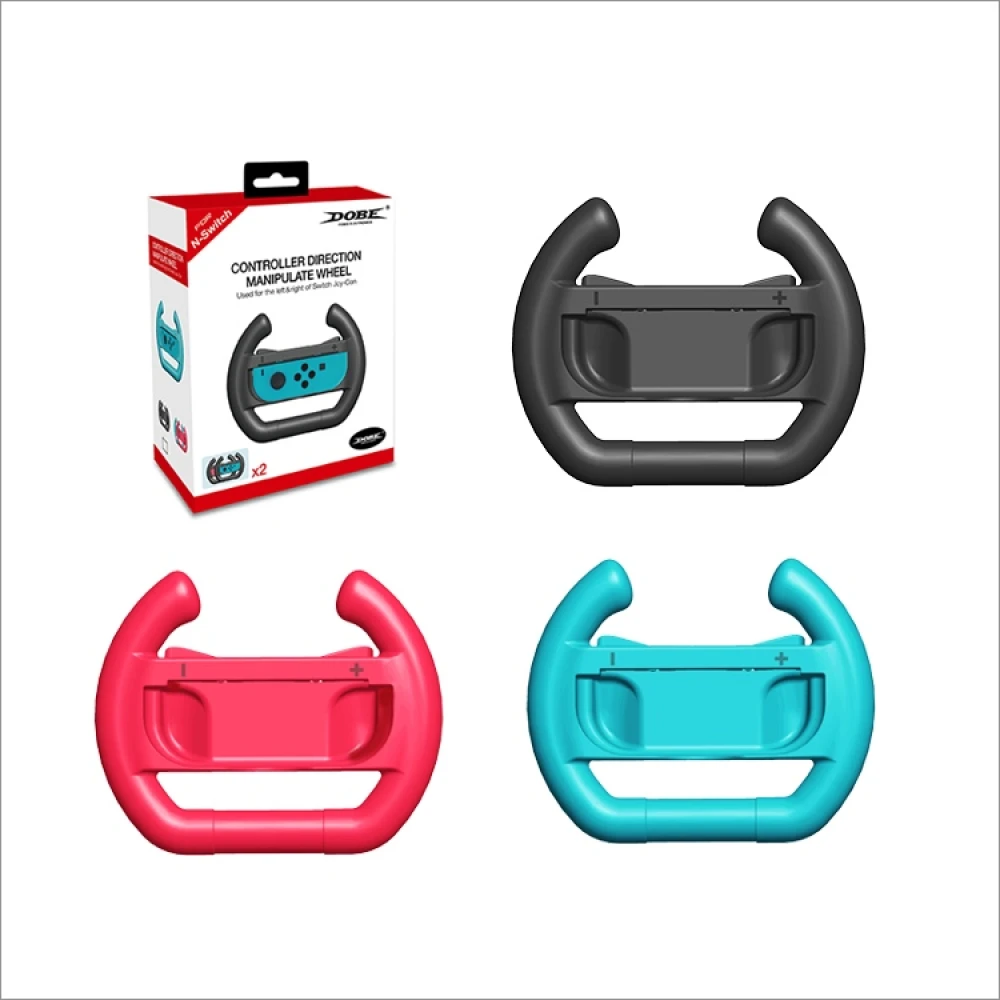 Nintendo Switch Joy-Con kormány Dobe Twin Pack rózsaszín türkiz