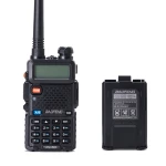 Baofeng UV-5R 8W walkie talkie fülhallgatóval, VHF/UHF