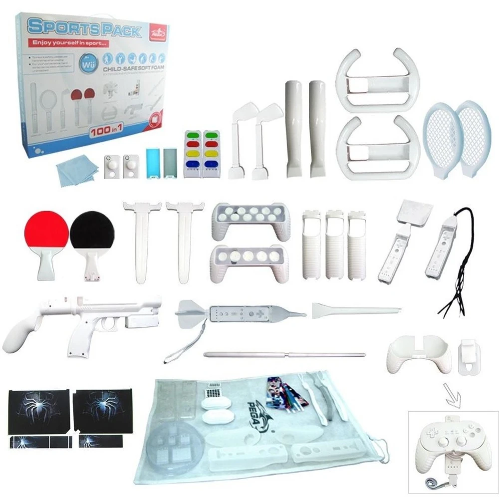 Wii Motion Plus 100in1 Sports Pack - Komplett Nintendo Wii kiegészítő szett