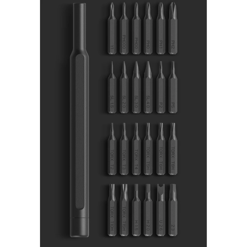 Mango antideslizante anodizado del juego de destornilladores Xiaomi Mijia Wiha