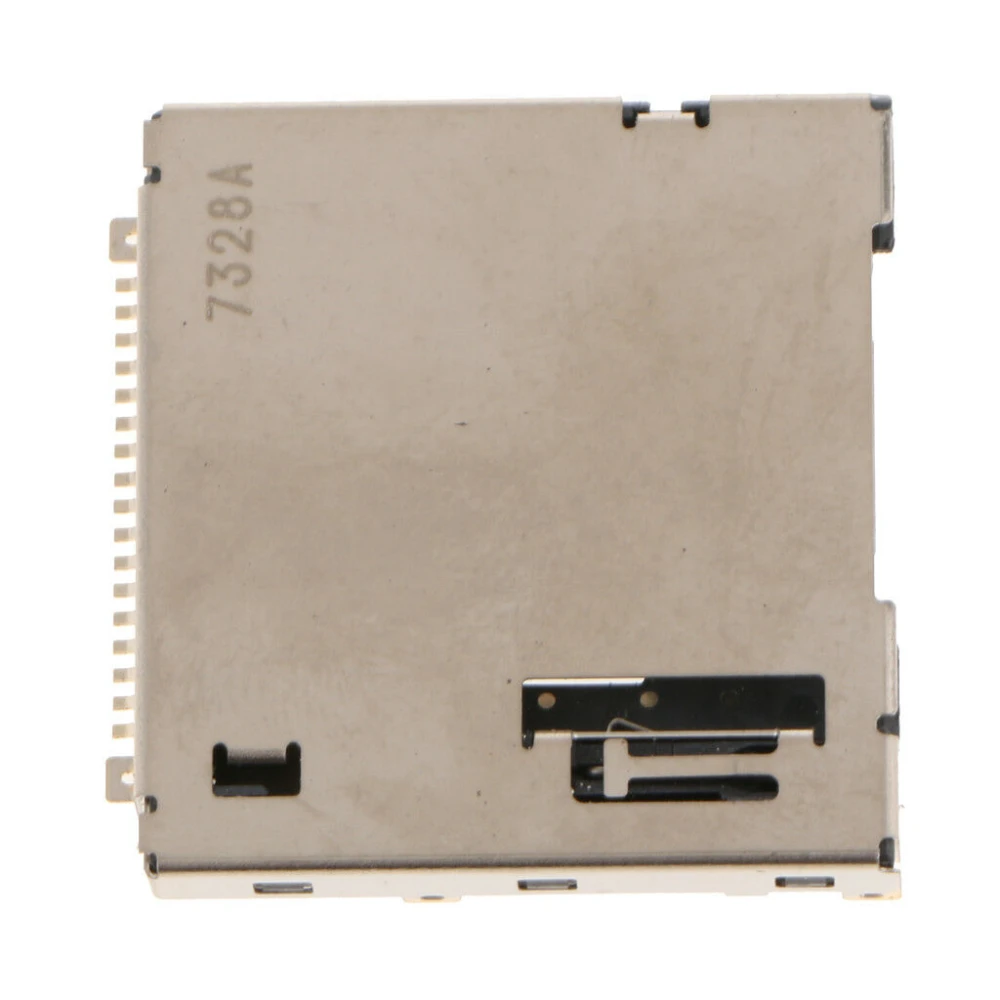 Detalle del zócalo lector de tarjetas SD para Nintendo Switch