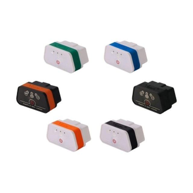 Vgate iCar2 Wi-Fi adapterek hat különböző színben
